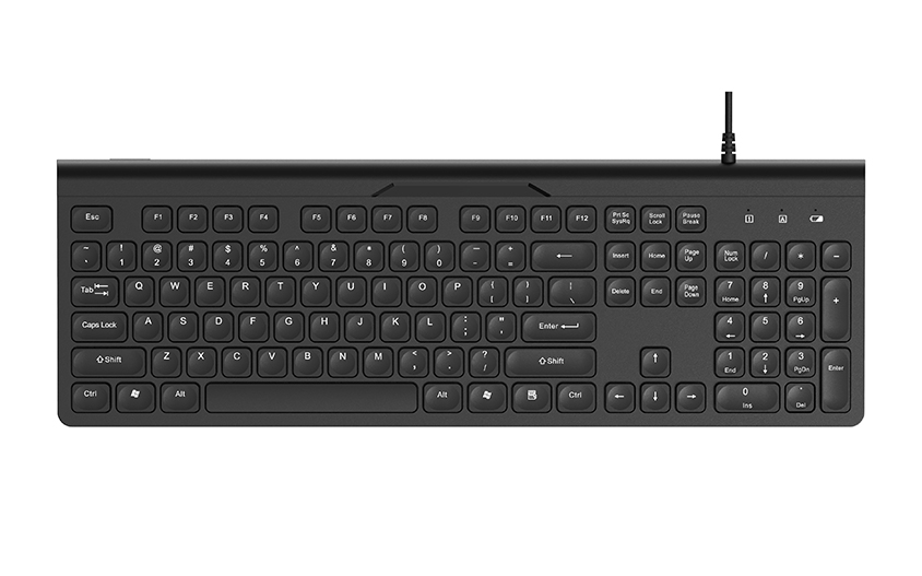 KB768 Slim Wired Office Keyboard