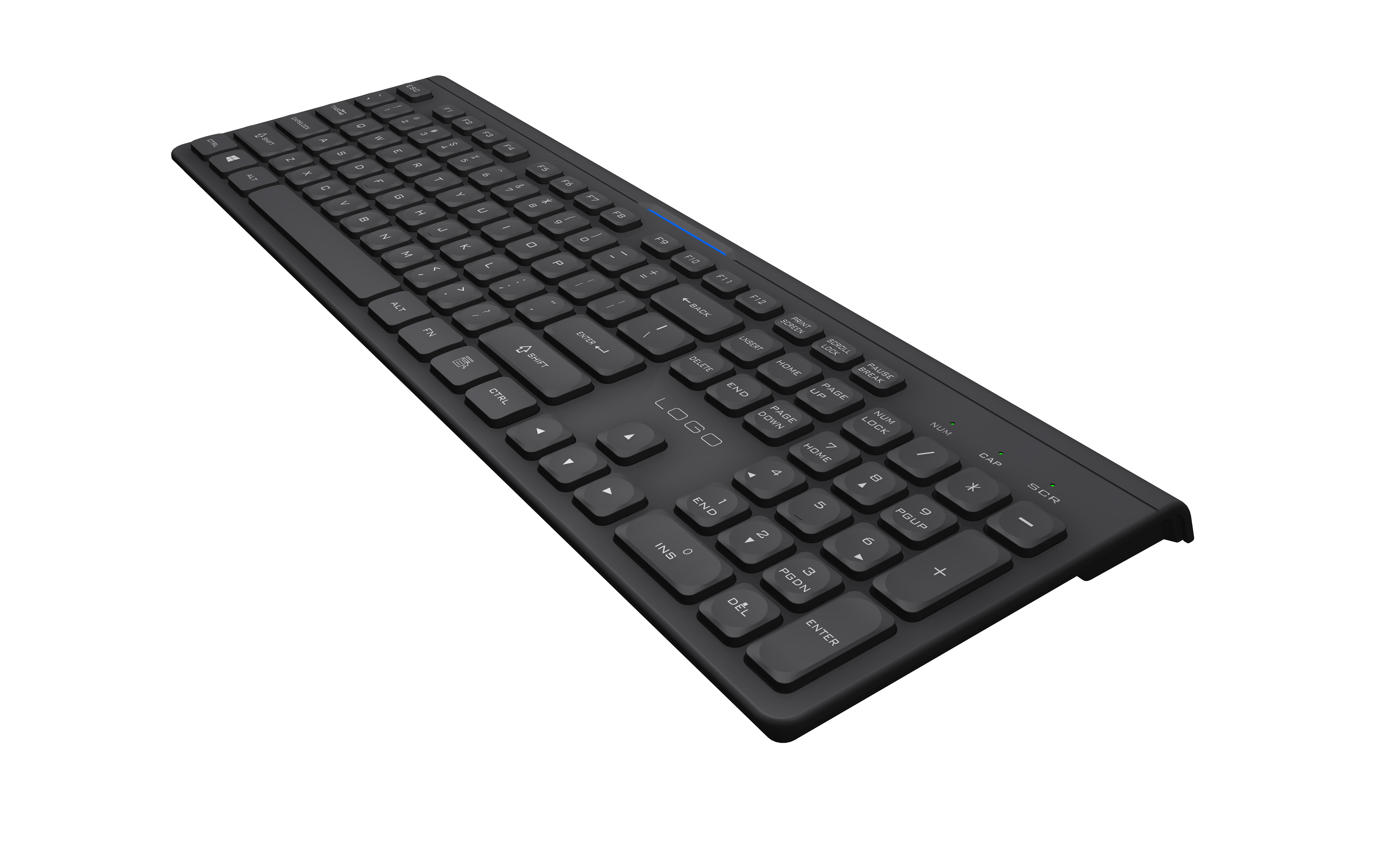 KB768 Slim Wired Office Keyboard